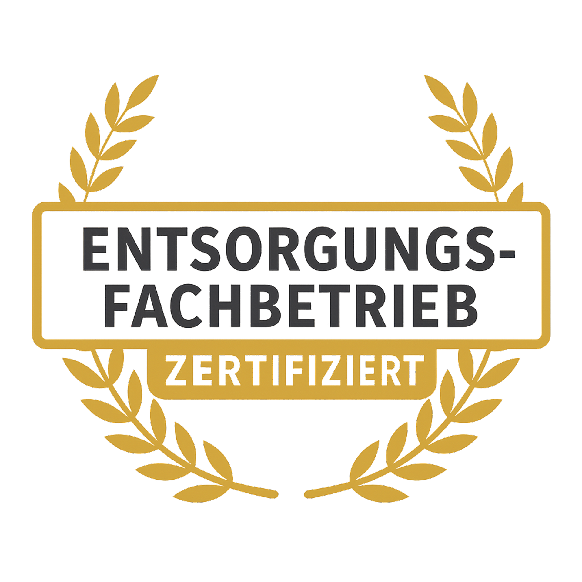 Entsorgungsfachbetrieb Zertifiziert
