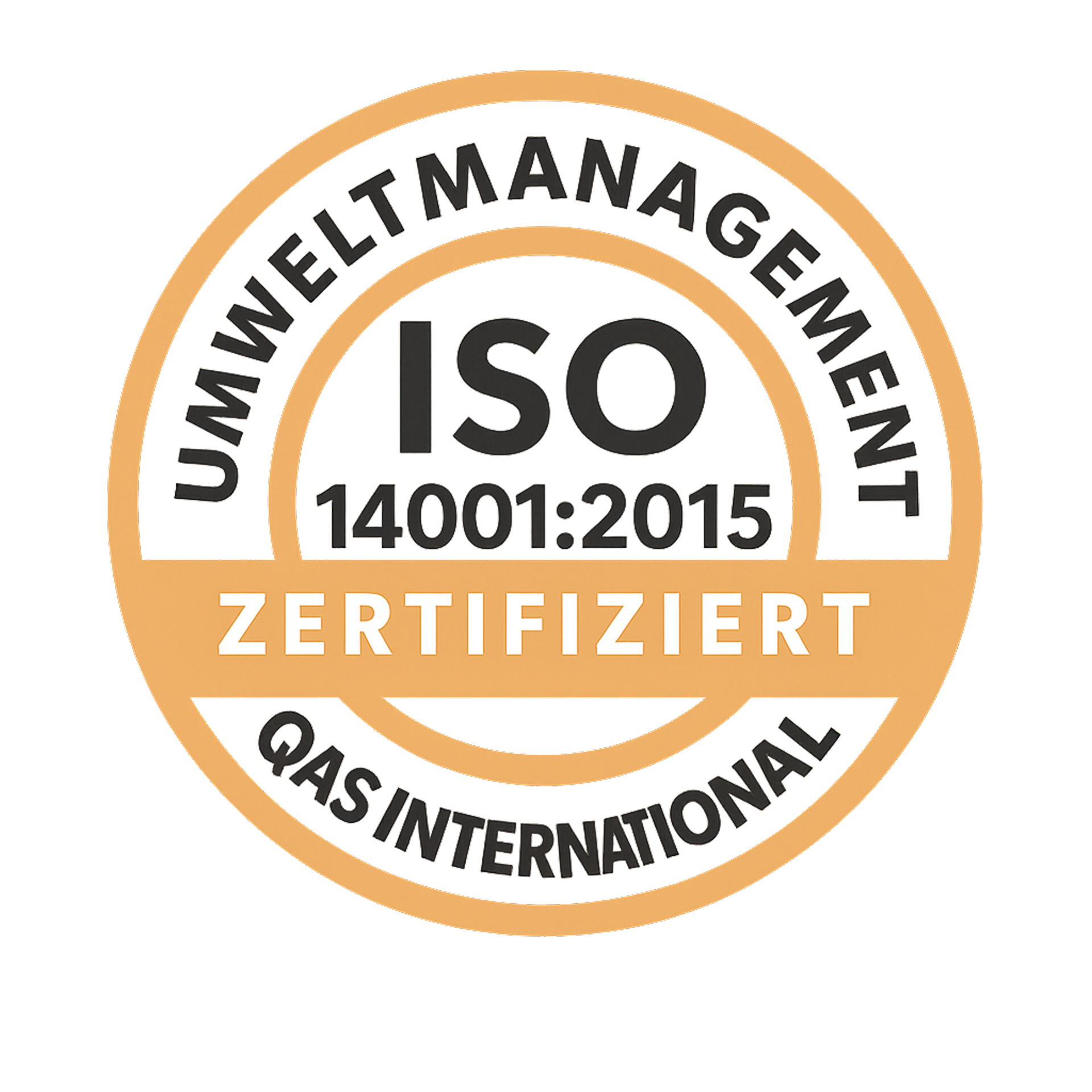 ISO 14001:2015 Zertifiziert